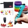 3D Printing Pen, 3D Stereoscopic Drawing Pen, clog-free, easy to operate, 3-speed adjustment, exquisitely made, even filament output, perfect gift for Valentine's Day, birthdays, and back-to-school season. 3d printing pen, 3d stereoscopic drawing pen, clog free, easy to operate, 3 speed adjustment, exquisitely made, even filament output, perfect gift for valentine's day, birthdays, and back to school season.