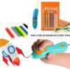 3doodler start+ essentials 3d pen filament set for kids, easy to use, learn from home art, educational stem toy for boys & girls ages 6+
