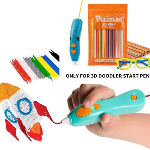 3doodler start+ essentials 3d pen filament set for kids, easy to use, learn from home art, educational stem toy for boys & girls ages 6+